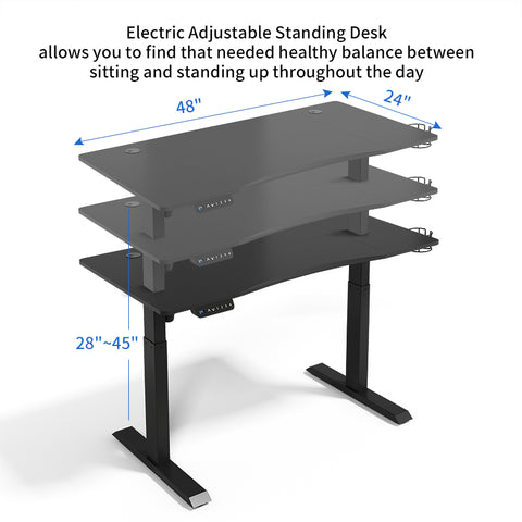 Ljubljana Electronic Height Adjustable Table